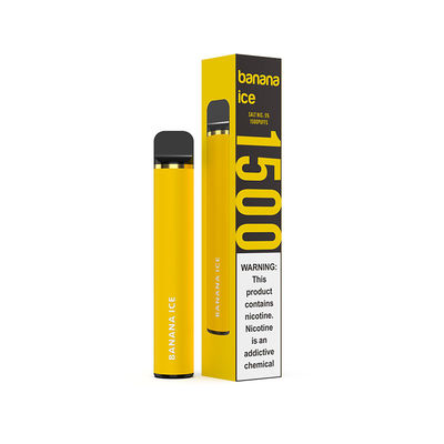 1200mAh Vape disponible Pen Stainless Steel 1500 sopla cigarrillo de E